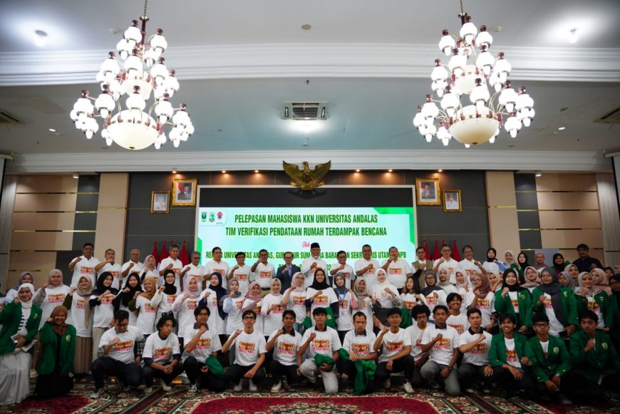 Pascabencana Sumbar, UNAND Libatkan 400 Mahasiswa Verifikasi Ribuan Rumah Warga