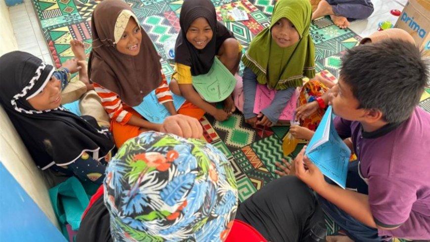 Pulihkan Trauma Pascabencana, Zona Anak Hadirkan Ruang Aman Belajar dan Bermain di Aceh Tamiang