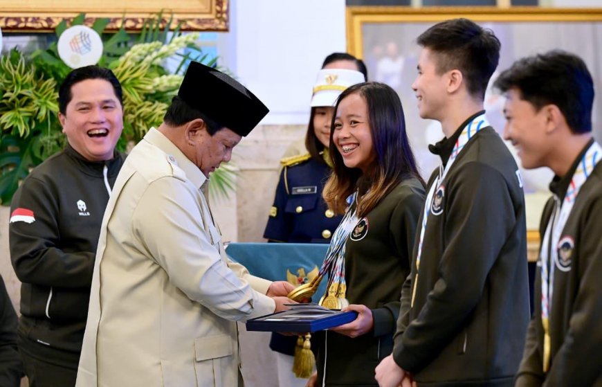 Presiden Prabowo Apresiasi Atlet SEA Games 2025, Indonesia Raih 91 Emas di Thailand