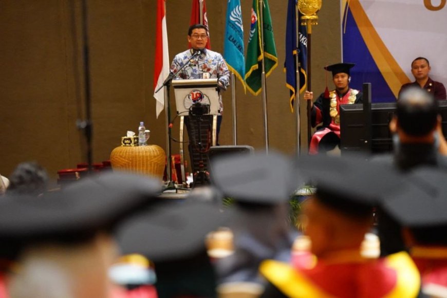 536 Mahasiswa Universitas Pahlawan Diwisuda, Sekdaprov Riau Dorong Alumni Berani Ciptakan Lapangan Kerja