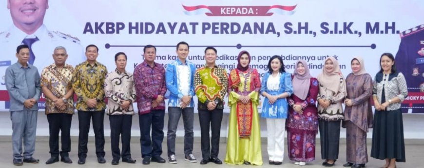 Bupati Kuansing Tegaskan Sinergi Forkopimda dalam Acara Kenal Pamit Kapolres Kuansing