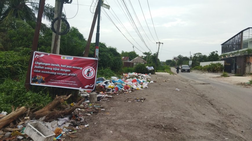 DLHK Tegaskan Pengelolaan Sampah Jalan Protokol dan Kawasan Usaha di Pekanbaru Tanggung Jawab Pemerintah