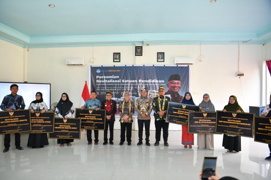 Dari Bocor Jadi Nyaman, 8 Sekolah di Pulau Sebatik Direvitalisasi Pemerintah