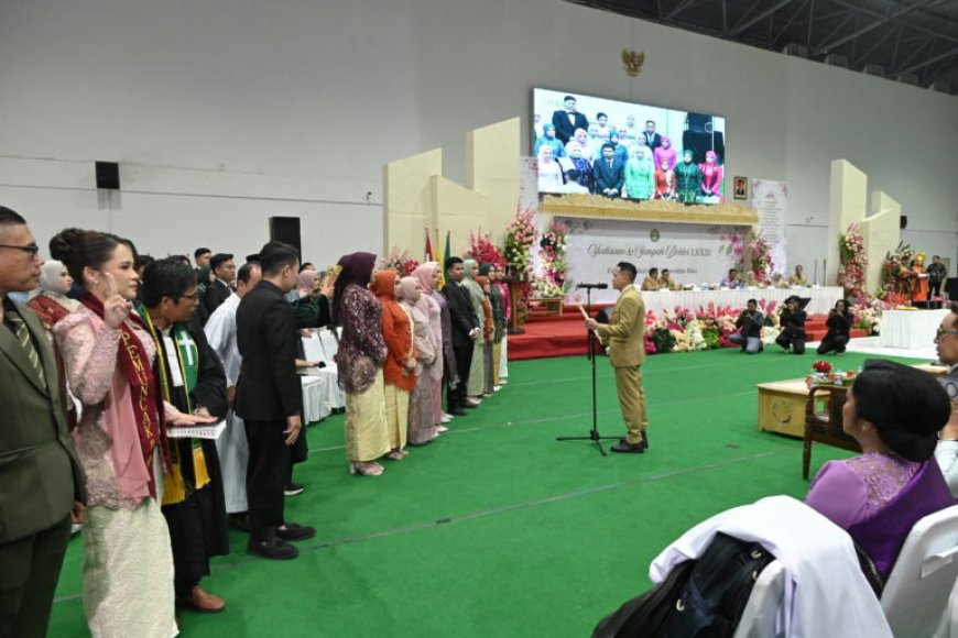 FK Unri Kukuhkan 48 Dokter Baru pada Yudisium dan Sumpah Dokter ke-73