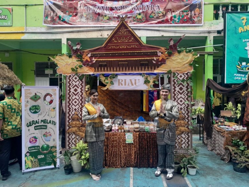Bukan Sekadar Pentas Seni, SMAN 9 Pekanbaru Sulap Halaman Sekolah Jadi Festival Kuliner Nusantara