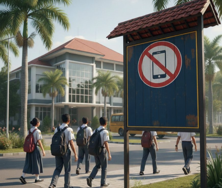 HP Dilarang Total di Sekolah! Disdik Riau Batasi Gawai Siswa hingga Guru