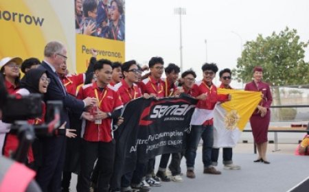 Inovasi Mobil Hemat Energi UGM Unjuk Gigi di Qatar, Tim Semar Sabet Dua Gelar Internasional