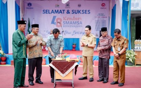 Milad ke-48 SMAMSA Pekanbaru, Kadisdik Riau Tekankan Pendidikan Karakter dan Pembatasan HP di Sekolah