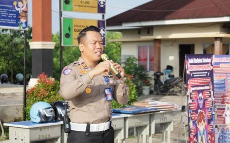Operasi Keselamatan Lancang Kuning 2026 Dimulai, Satlantas Polresta Pekanbaru Edukasi Pelajar
