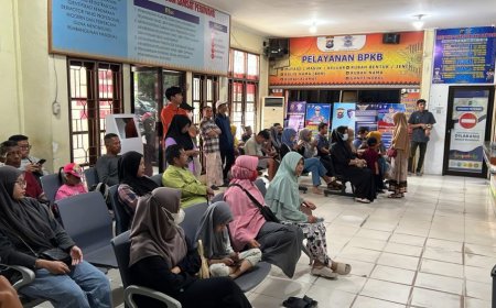 Bayar Pajak di Samsat Kubang Kini Bisa Sekalian Cek Kesehatan Gratis