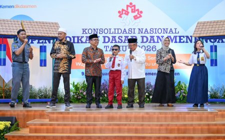 Konsolidasi Nasional Pendidikan 2026 Digelar, Pemerintah Perkuat Sinergi Bangun SDM Unggul