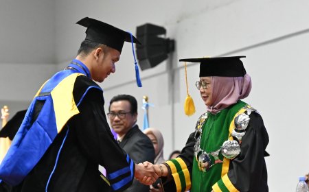 Wisuda Februari 2026, Unri Kukuhkan 1.909 Lulusan dari Berbagai Jenjang