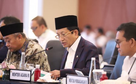 Pascabanjir Sumatra, Menag Pastikan Madrasah Tetap Berjalan 100 Persen