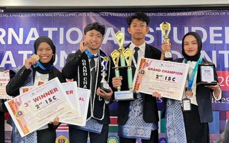 Mahasiswa Unri Sabet Grand Champion di Ajang Internasional Malaysia