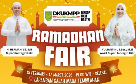 Ramadan Fair UMKM Inhil 2026 Hadirkan Pasar Takjil dan Lomba Religi di Tembilahan