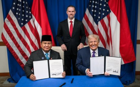 Prabowo–Trump Teken Perjanjian Dagang Baru, 1.819 Produk RI Dapat Tarif 0% ke AS