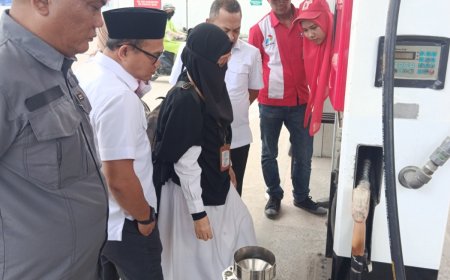 Disperindag Pekanbaru Larang SPBU Layani Pembelian BBM Pakai Jeriken Saat Ramadan