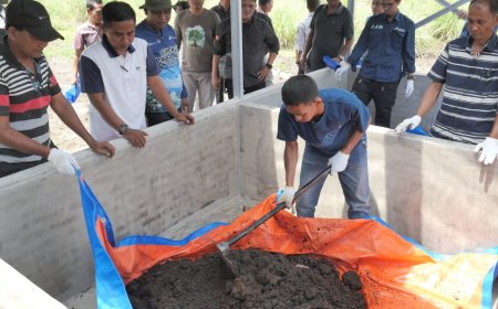 KTH Siarang Arang Ikuti Pelatihan Kompos, Kurangi Ketergantungan Pupuk Kimia