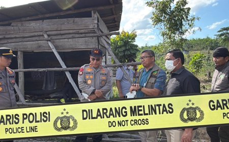 Anak Gajah Ditemukan Mati di TNTN, Kapolda Riau Turun Langsung ke Lokasi