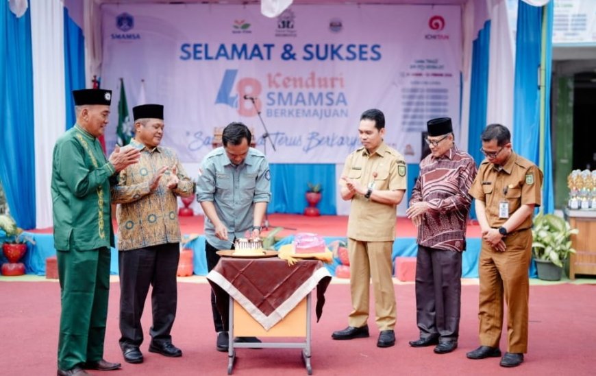 Milad ke-48 SMAMSA Pekanbaru, Kadisdik Riau Tekankan Pendidikan Karakter dan Pembatasan HP di Sekolah