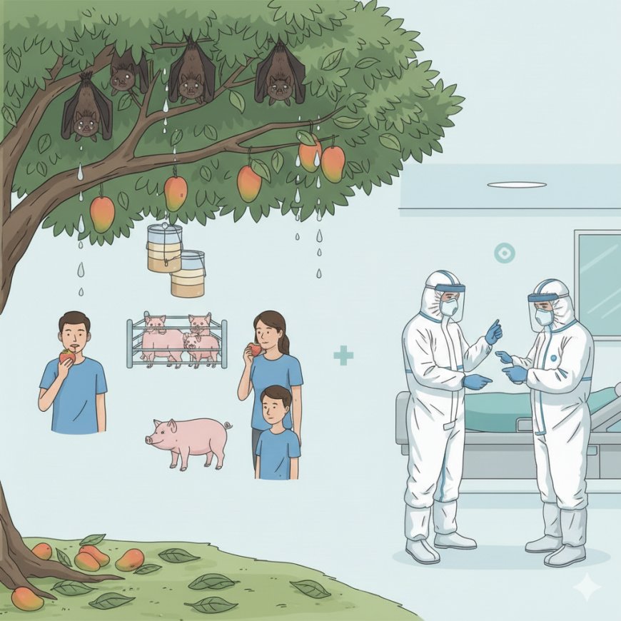 WHO Ingatkan Pola Penularan Virus Nipah, Risiko Menular dari Hewan hingga Antarmanusia