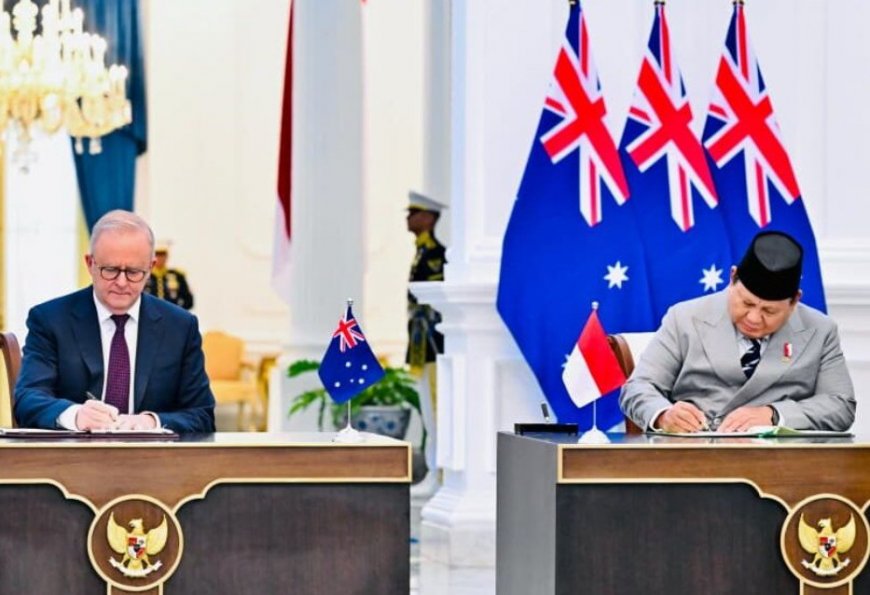 Teken Traktat Keamanan Bersama PM Australia, Prabowo: Indonesia Tidak Ingin Punya Musuh