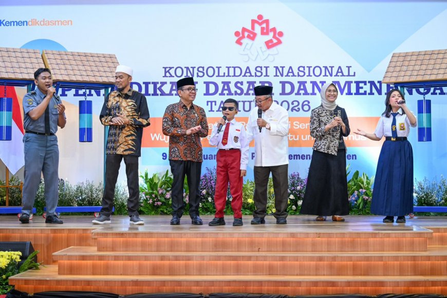 Konsolidasi Nasional Pendidikan 2026 Digelar, Pemerintah Perkuat Sinergi Bangun SDM Unggul