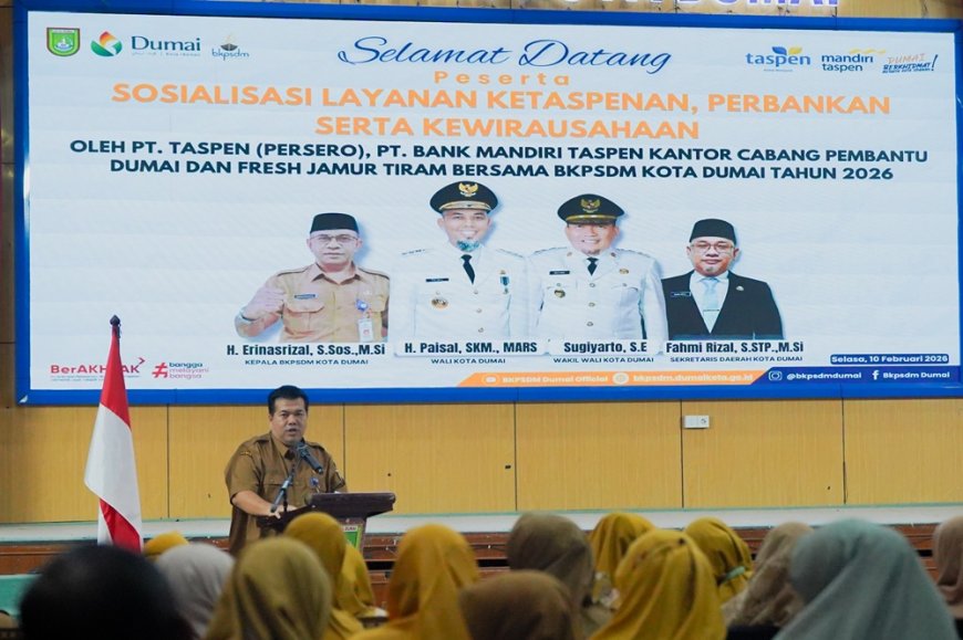 Pemko Dumai Bekali ASN Jelang Pensiun, Dorong Pengelolaan Dana dan Wirausaha Pascapurnatugas