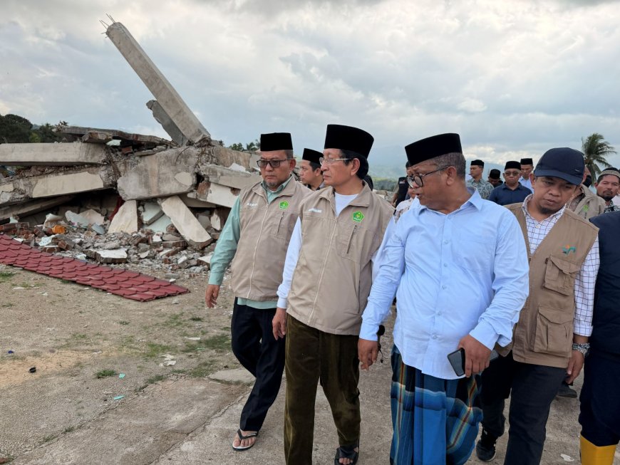 Kemenag Salurkan Rp19,3 Miliar untuk Pemulihan Fasilitas Keagamaan dan Pendidikan Terdampak Bencana di Aceh