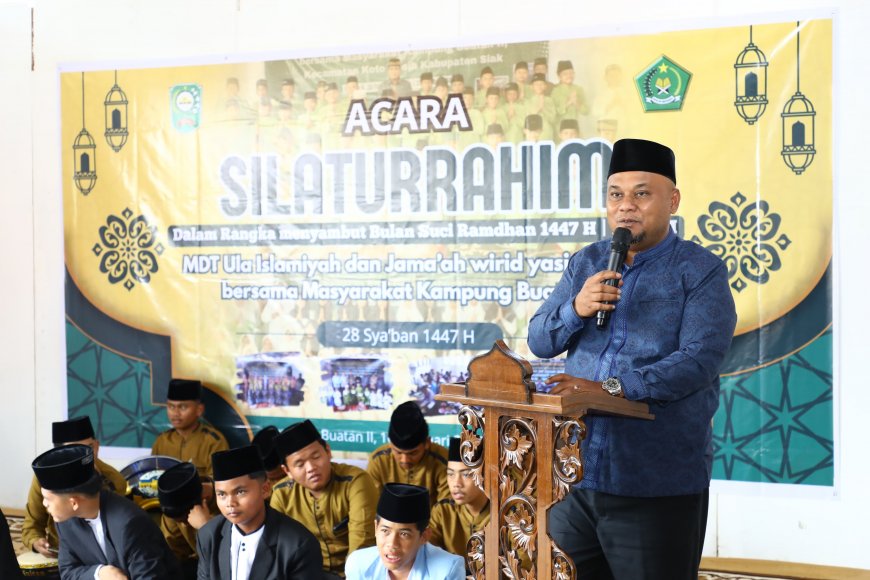 Sambut Ramadhan, Wabup Siak Tekankan Peran Orang Tua Perkuat Pendidikan Agama Anak