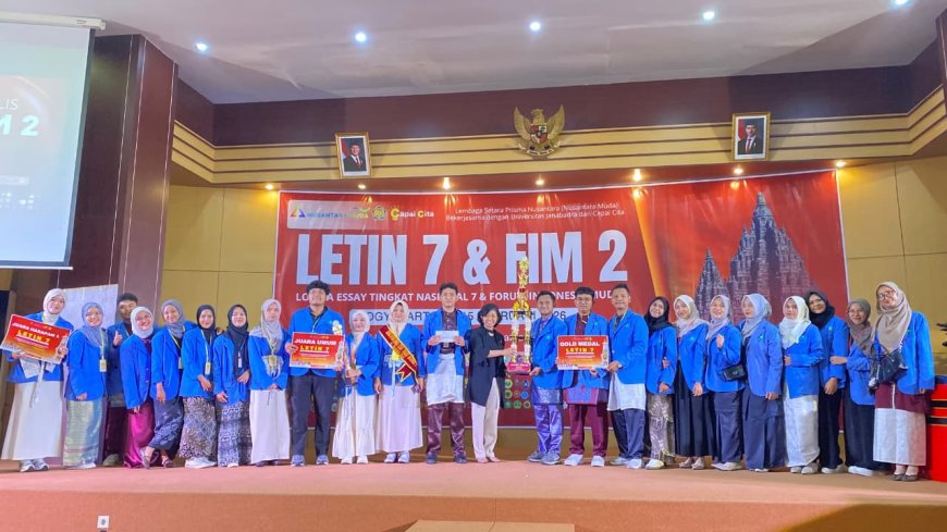 Mahasiswa UIN Suska Riau Juara Umum Lomba Essay Nasional, Borong Medali di LETIN 7