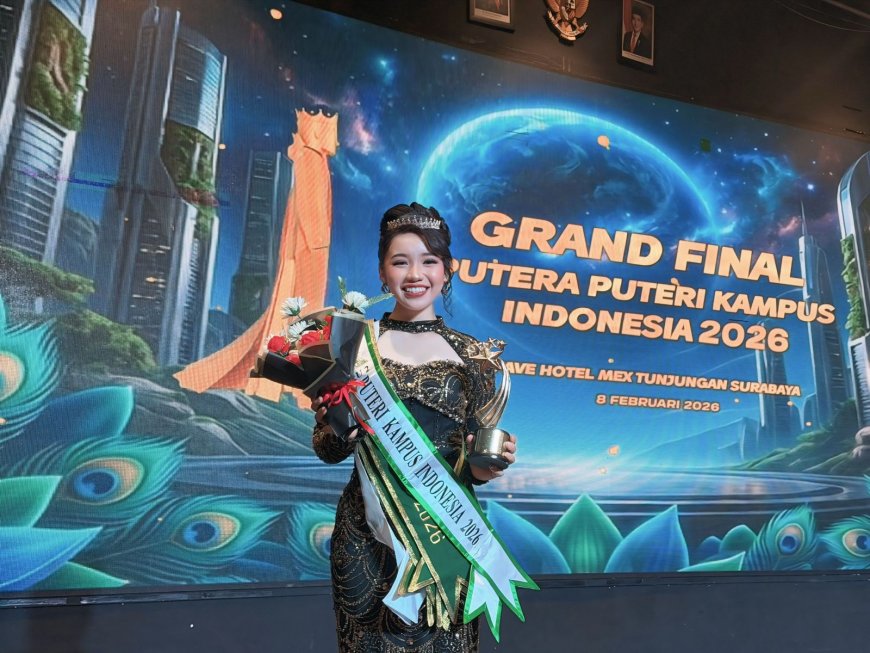 Mahasiswi Unilak Raih Runner Up 2 Puteri Kampus Indonesia 2026