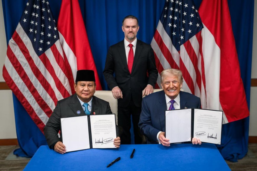 Prabowo–Trump Teken Perjanjian Dagang Baru, 1.819 Produk RI Dapat Tarif 0% ke AS