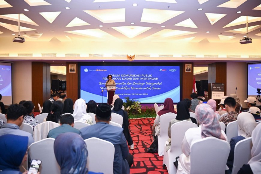 Forum Nasional Digelar, Kemendikdasmen Gandeng Komunitas Wujudkan Pendidikan Bermutu untuk Semua