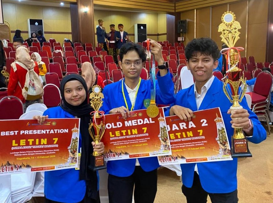 Mahasiswa FH UIR Borong 3 Penghargaan Nasional LETIN-7, Angkat Inovasi AI Kesehatan dan Talenta Digital