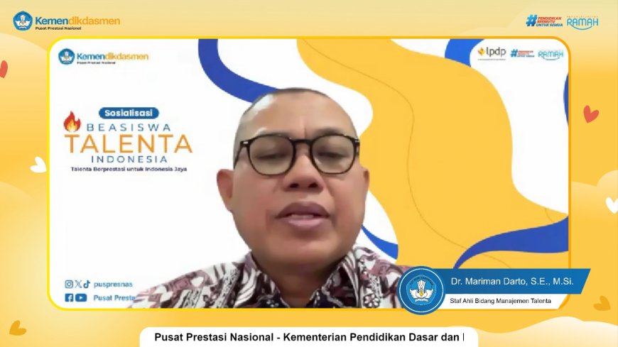 Beasiswa Talenta Indonesia 2026 Resmi Disosialisasikan, Fokus Dukung Siswa Berprestasi Lanjut Kuliah