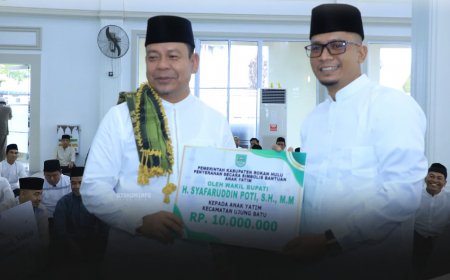 Wabup Rohul Ajak Warga Ujung Batu Bersatu Bangun Daerah