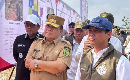 Dukung Reforestasi 2.574 Hektare di TNTN, Bupati Zukri Siap Sinergi Pulihkan Hutan Pelalawan