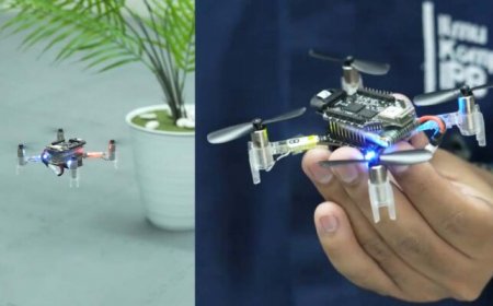 IPB University Kembangkan Drone Berbasis AI yang  Bekerja Layaknya Segerombolan Lebah untuk Indoor Farming Presisi