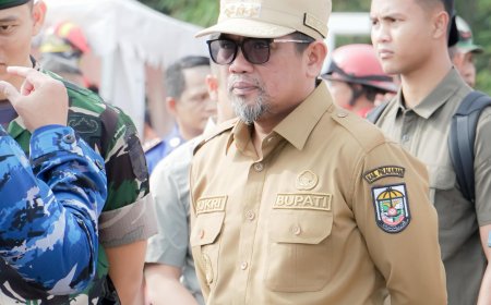 Bupati Zukri Hadiri Apel Kesiapsiagaan Karhutla Nasional 2026 di Pekanbaru