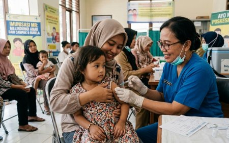 Kasus Suspek Campak di Indonesia Tembus 8.224, Pakar Ingatkan Pentingnya Imunisasi