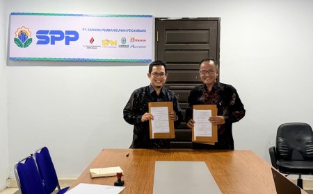 Ingin Tingkatkan Kinerja, PT SPP Gandeng LPPM Universitas Riau