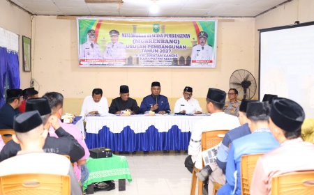 Wabup Siak Tampung Aspirasi Warga Kandis dalam Musrenbang, Infrastruktur dan Layanan Kesehatan Jadi Sorotan