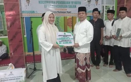 Safari Ramadan Terakhir Pemkab Rohul, Wabup Syafaruddin Poti Serukan Warga Segera Bayar Zakat Jelang Idulfitri 1447 H