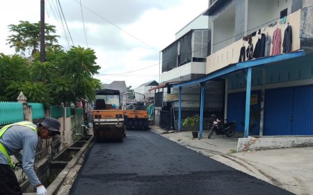 Hampir Satu Dekade Rusak, Pemko Pekanbaru Perbaiki Jalan Teluk Leok
