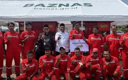 BAZNAS Rohul Salurkan 13 Bengkel Motor Z-Auto untuk Warga, Bupati Anton: Zakat Harus Produktif