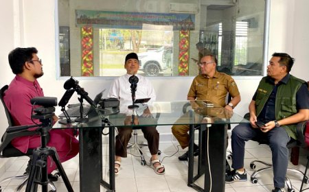 Diskominfo Kampar dan MUI Gelar Podcast “MUI Menjawab”, Bahas Fiqih Idul Fitri