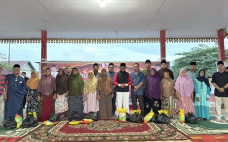 Bupati Zukri Buka Puasa Bersama Pemuda di Pelalawan, Ajak Jaga Fasilitas Umum