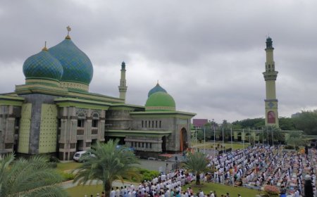 Pemprov Riau Siapkan 3 Lokasi Salat Idul Fitri 2026 di Pekanbaru, Ini Titik dan Petugasnya