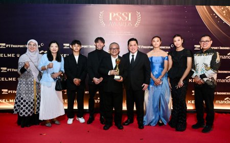 Gala Siswa Indonesia Raih PSSI Award 2026, Program Pembinaan Sepak Bola Pelajar Terbaik Nasional